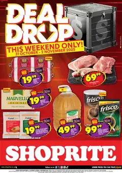 Preview of Shoprite flyer valid from 31/10/2025