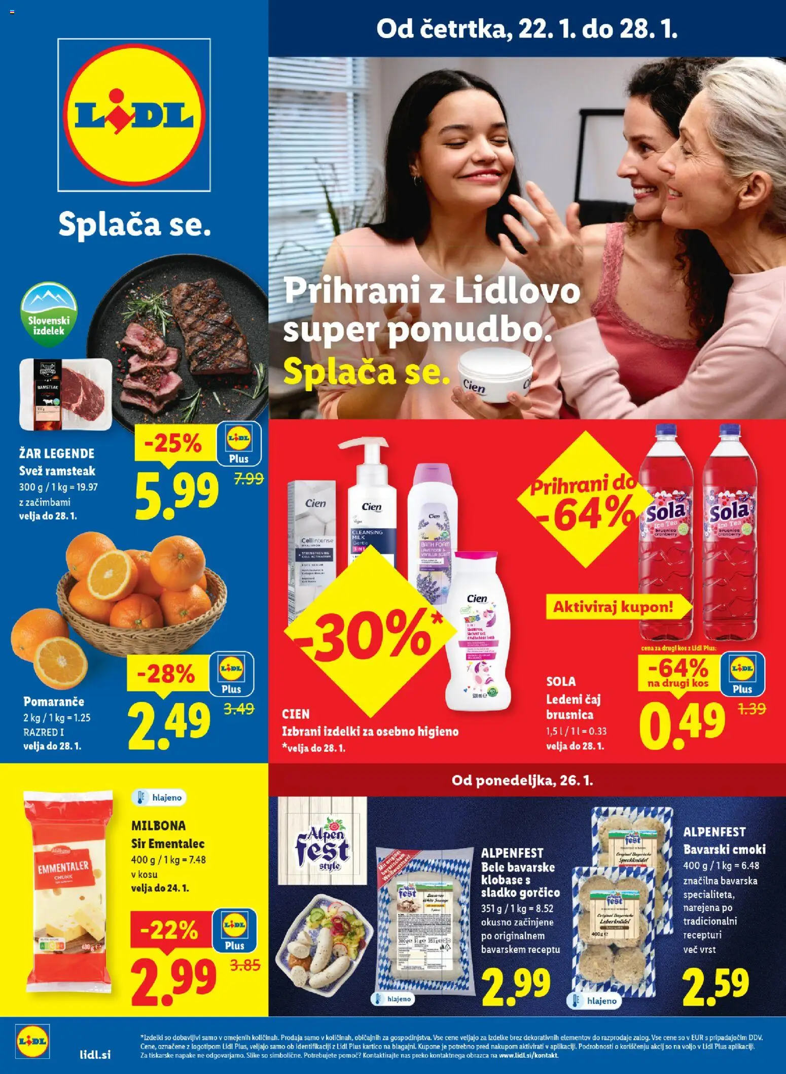 Predogled kataloga iz trgovine Lidl veljaven od 22.01.2026
