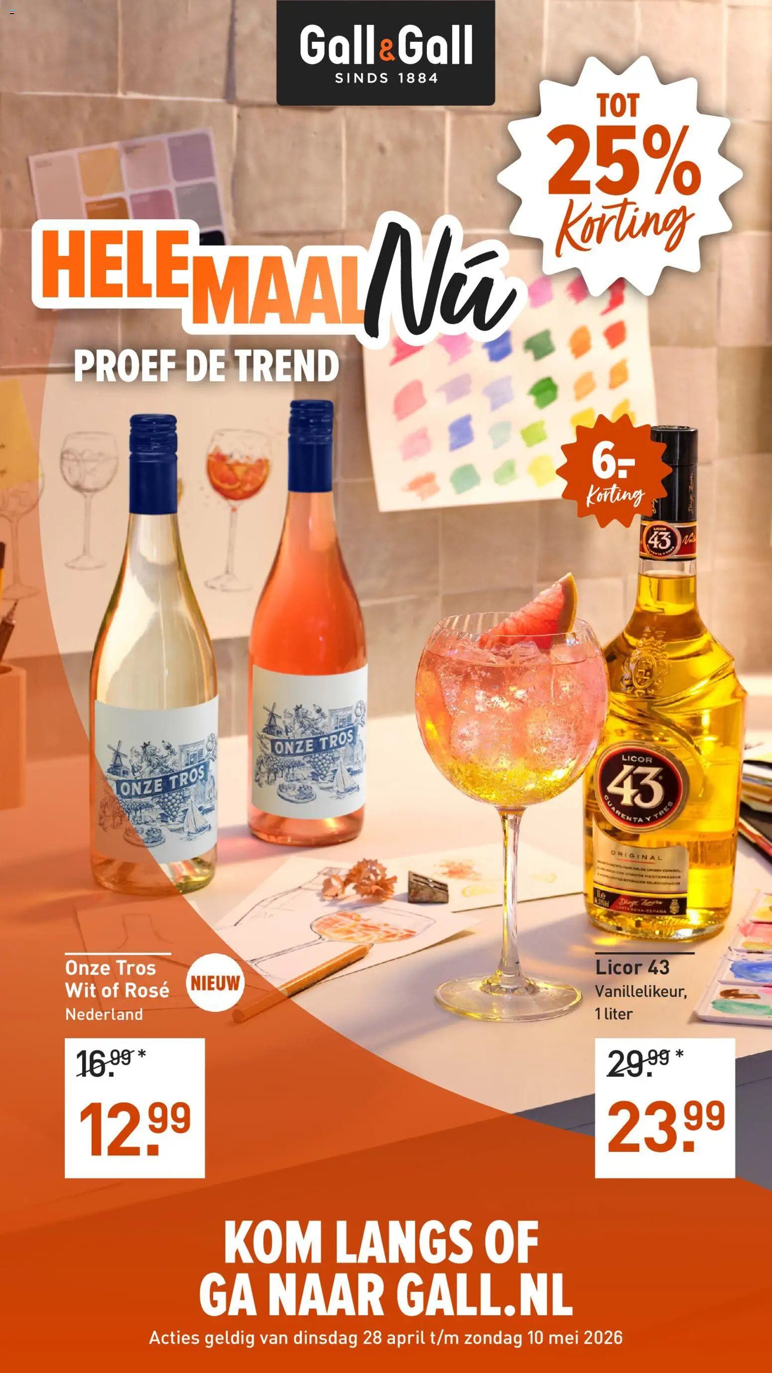 Voorbeeld van Gall en Gall folder van winkel Gall en Gall geldig vanaf 28-04-2026