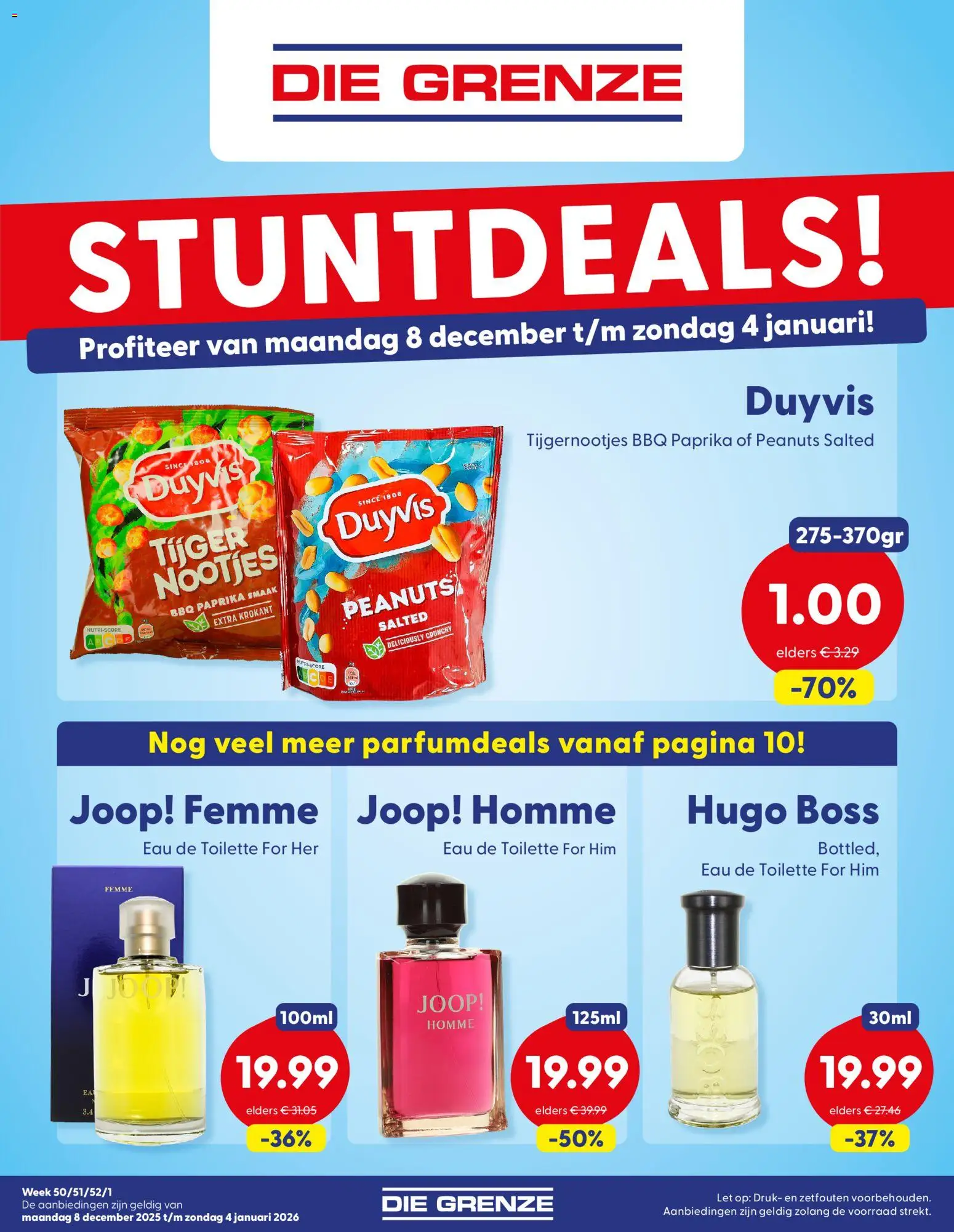Voorbeeld van Folder week 50/51/52/01 van winkel Die Grenze geldig vanaf 08-12-2025 - Paprika, Eau de toilette