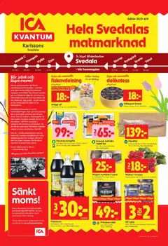 Förhandsgranska reklamblad Svedala från butik ICA Kvantum gäller från 30/03/2026