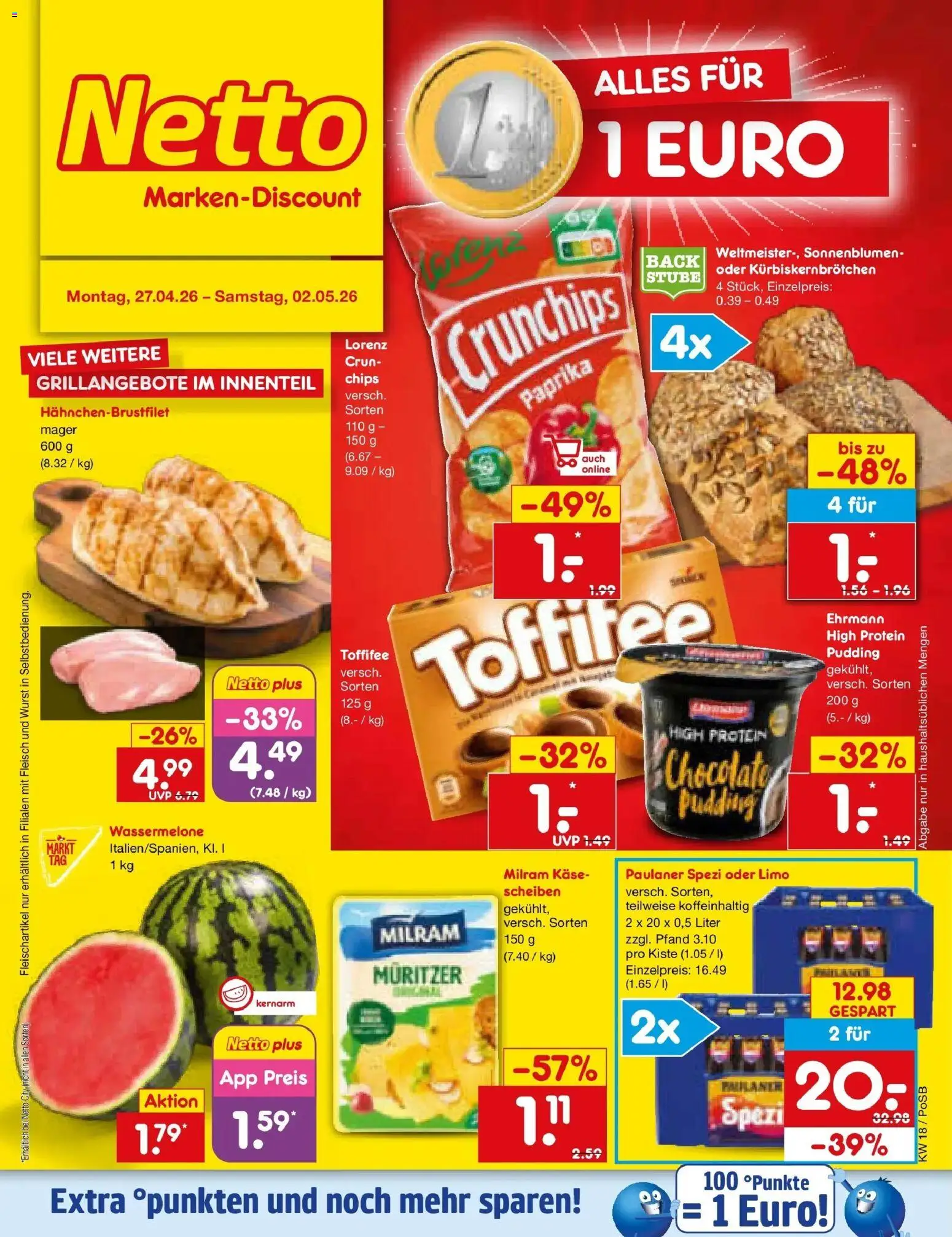 Vorschau von dem Prospekt des Geschäftes Netto Marken-Discount, gültig ab dem 27.04.2026