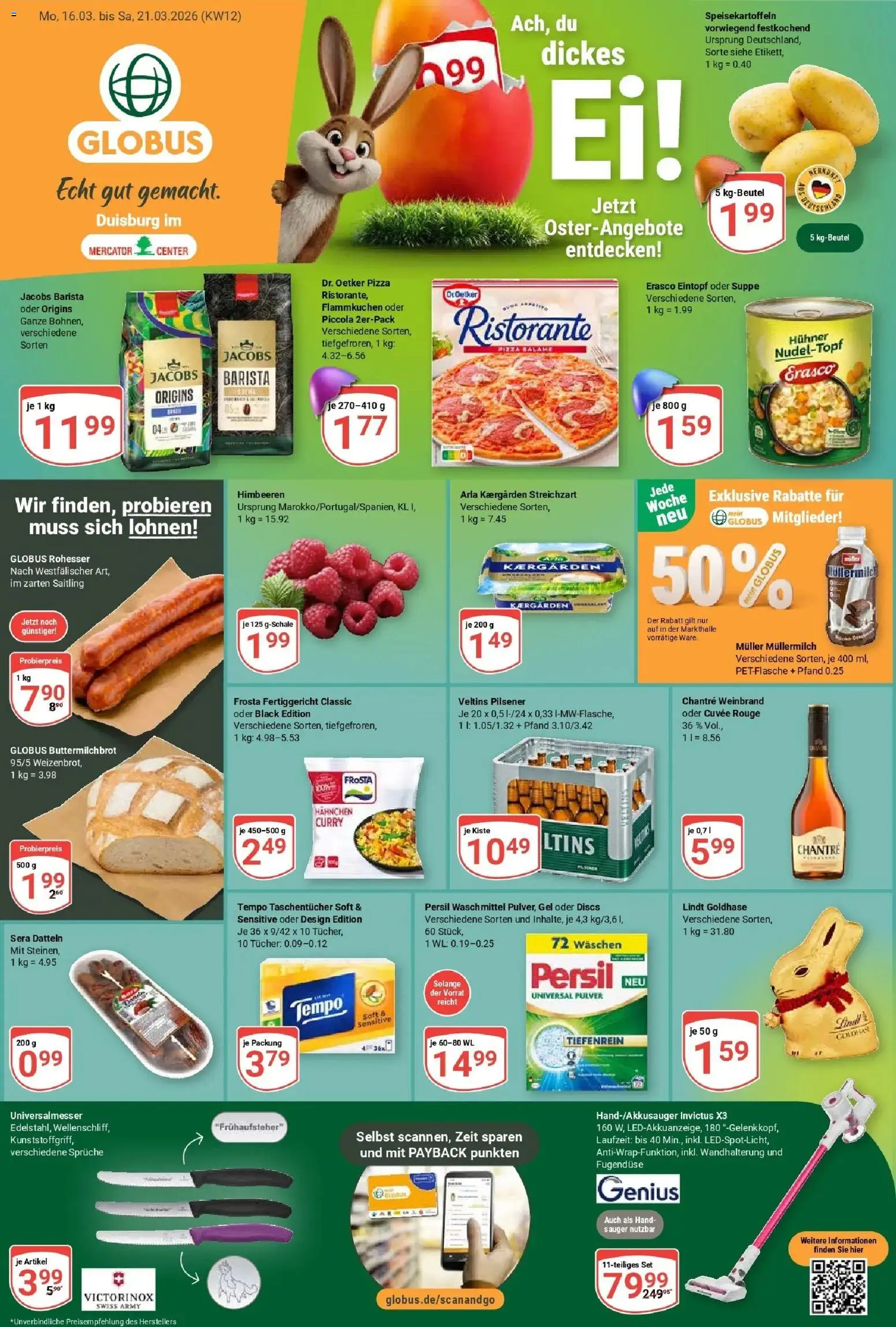 Vorschau von dem Prospekt des Geschäftes Globus, gültig ab dem 15.03.2026