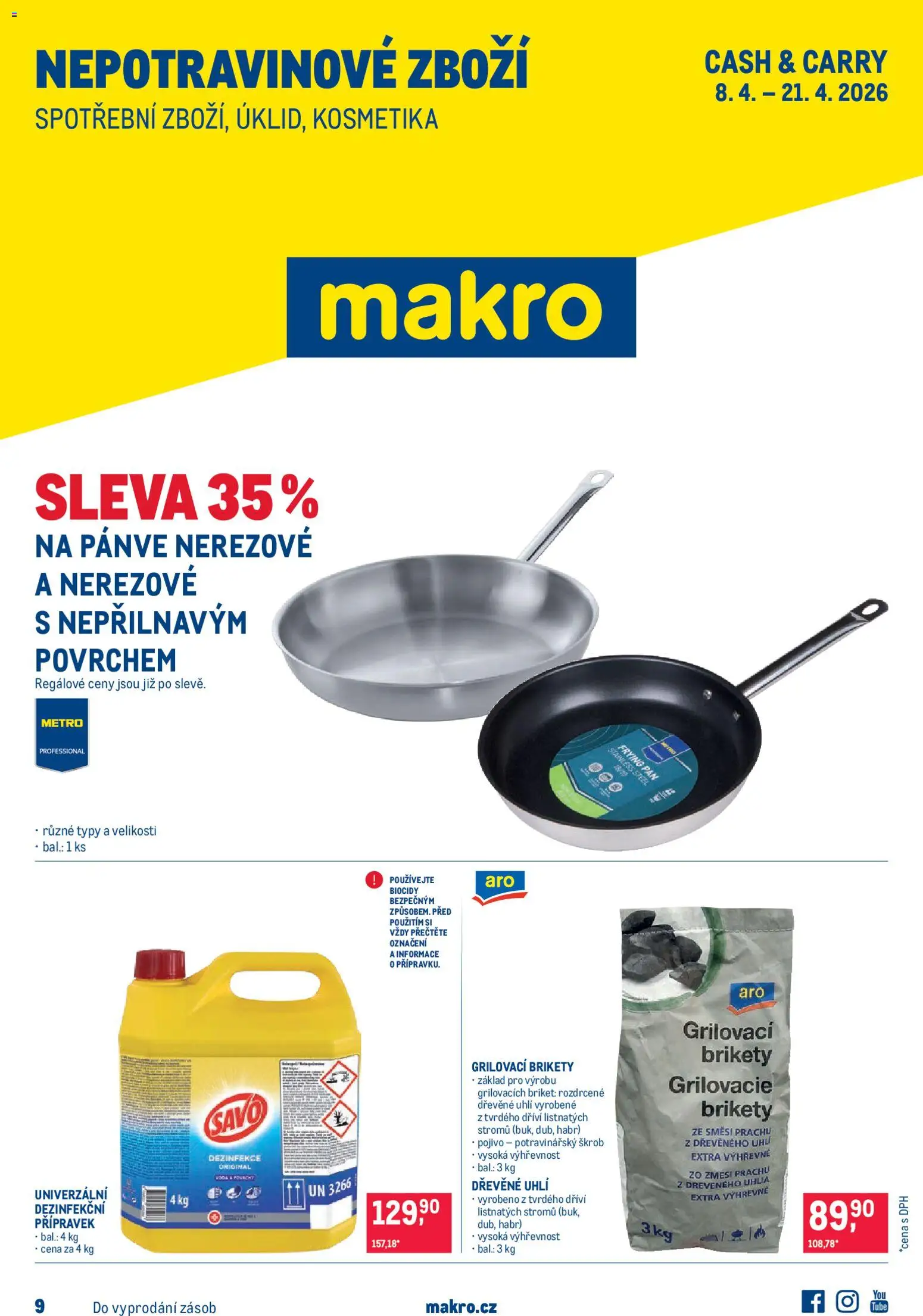 Náhled nabídky: Makro Makro leták - Nepotravinové zboží platný od 08.04.2026