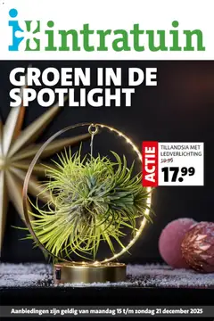 Voorbeeld van Folder van winkel Intratuin geldig vanaf 15-12-2025