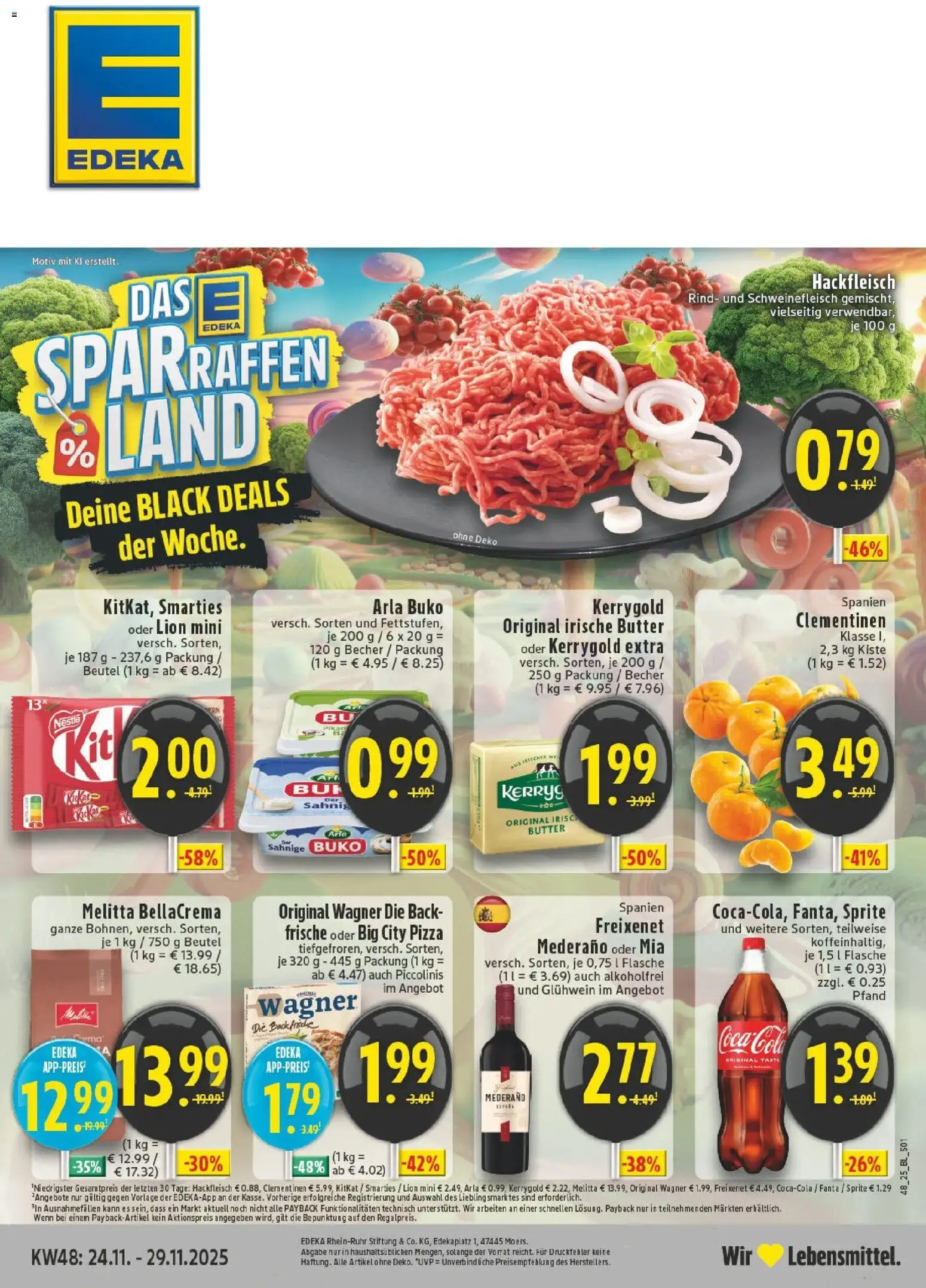 Vorschau von dem Prospekt des Geschäftes Edeka, gültig ab dem 23.11.2025