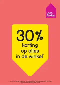 Voorbeeld van Folder / Publicité van winkel Leen Bakker geldig vanaf 13/10/2025