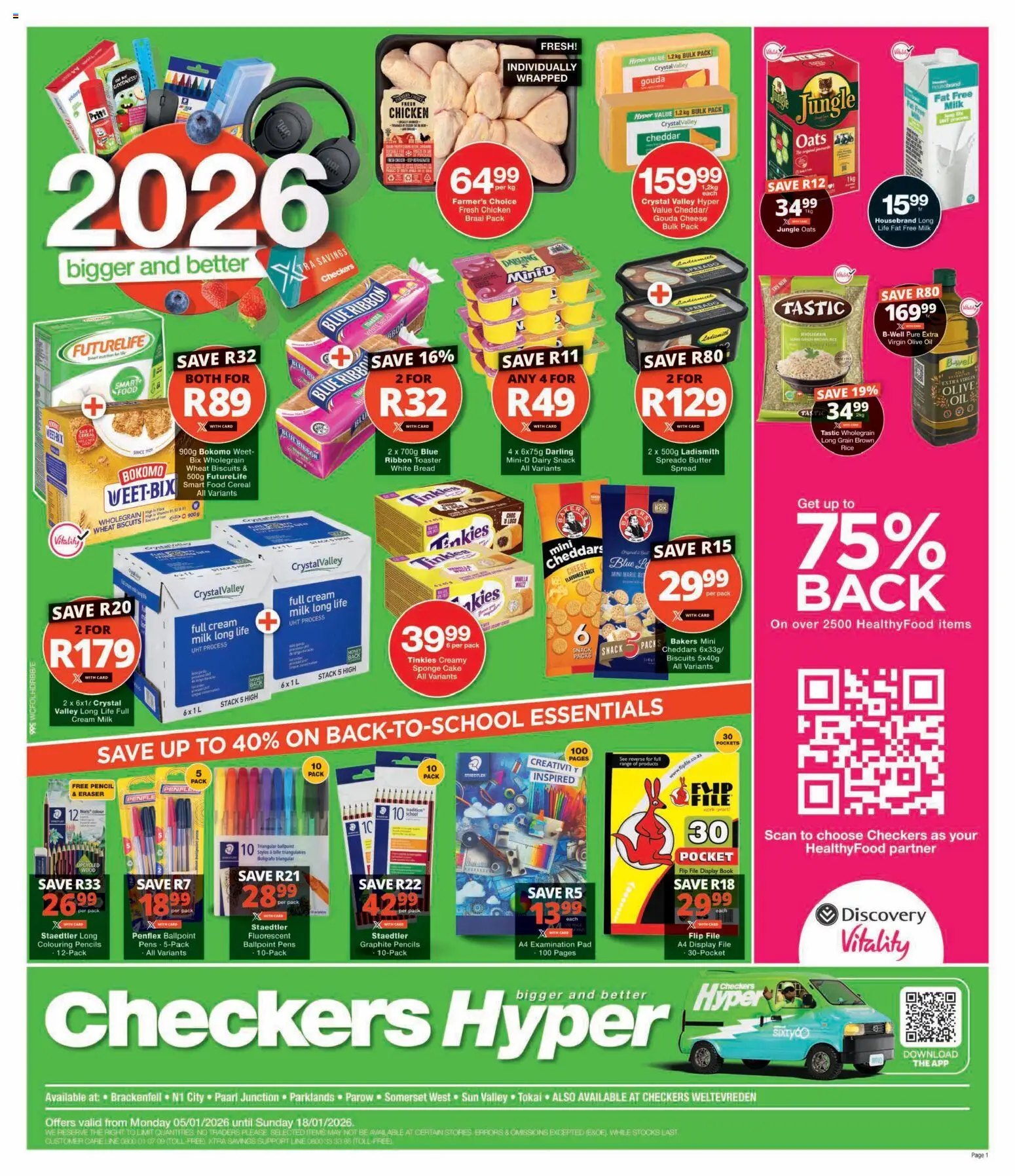 Preview of Checkers flyer valid from 05/01/2026