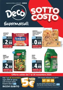 Anteprima dell'opuscolo Volantino Supermercati - Foggia dal negozio Decò valido da 07/11/2025
