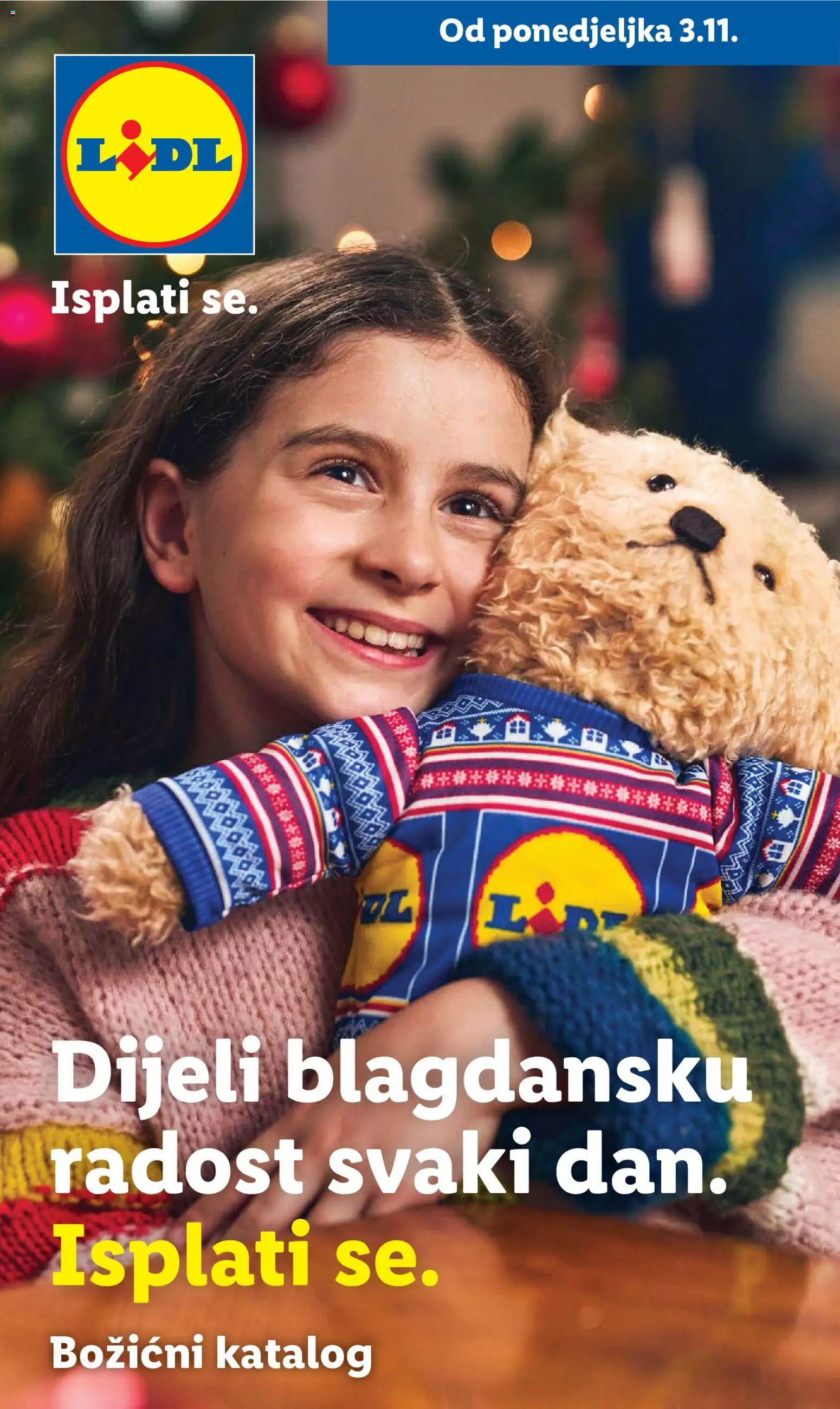 Pregled letka Božični katalog trgovine Lidl vrijedi od 03.11.2025
