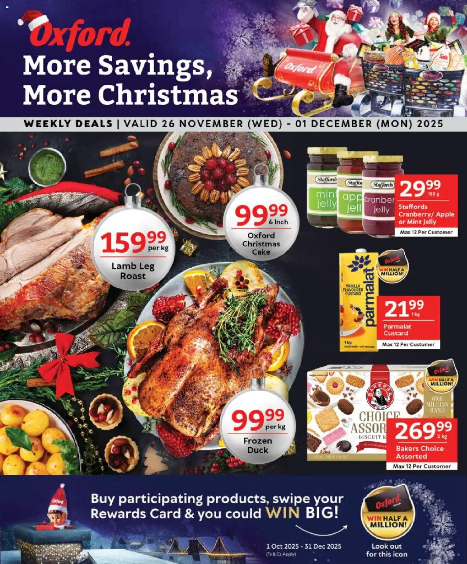 Preview of Oxford Freshmarket flyer valid from 26/11/2025