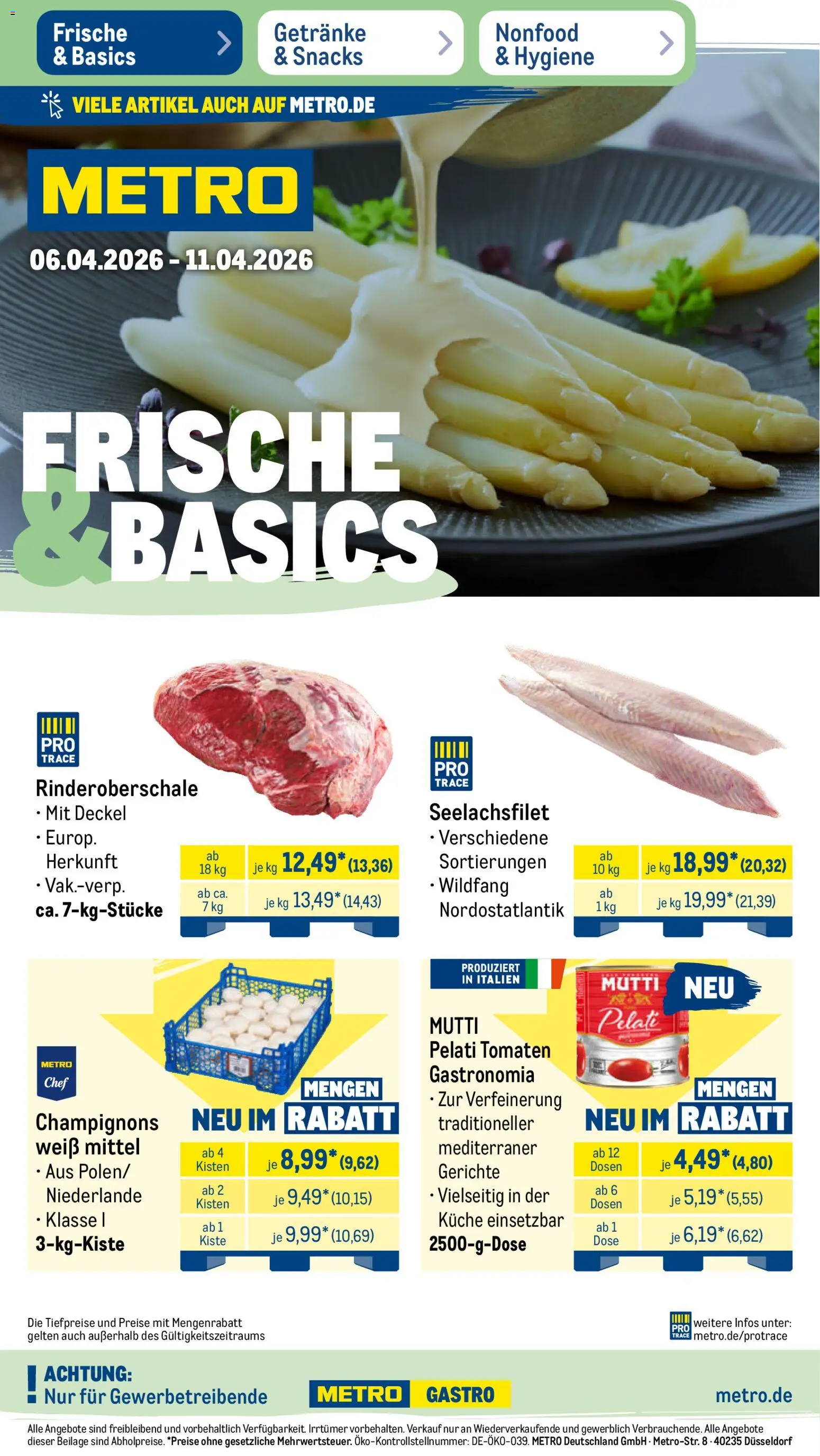 Vorschau von dem Prospekt des Geschäftes Metro, gültig ab dem 06.04.2026