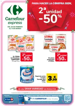 Vista previa del folleto de la tienda Carrefour Express válido desde el 25/02/2026 