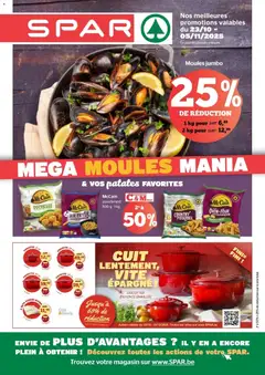 Voorbeeld van Publicité van winkel Spar geldig vanaf 23/10/2025