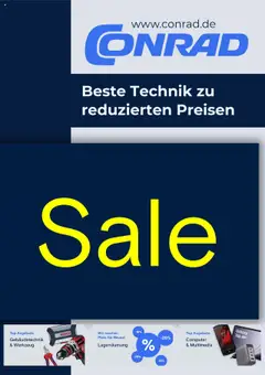 Vorschau von dem Prospekt des Geschäftes Conrad, gültig ab dem 05.08.2025