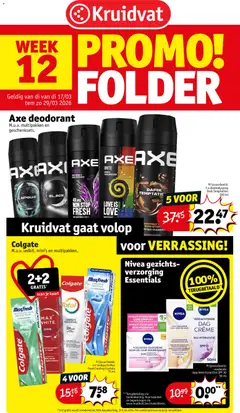 Prévisualisation de Kruidvat Folder week 12 du magasin Kruidvat formulaire valide 17/03/2026