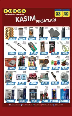 Furpa Kasim Fırsatları 03.11.2025 - Broşürünün önizlemesi