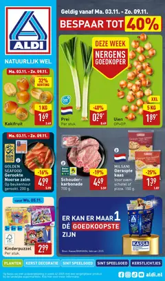 Voorbeeld van Folder week 45 van winkel Aldi geldig vanaf 03-11-2025