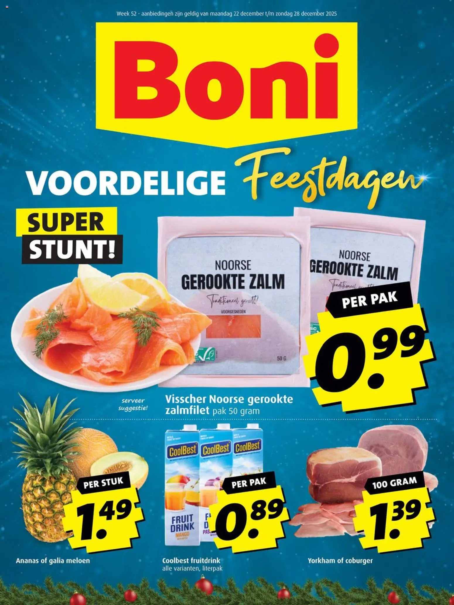 Voorbeeld van Folder week 52 van winkel Boni geldig vanaf 22-12-2025