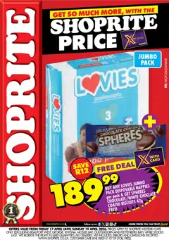 Preview of Shoprite flyer valid from 17/04/2026