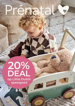 Voorbeeld van Speelgoed folder van winkel Prénatal geldig vanaf 20-10-2025