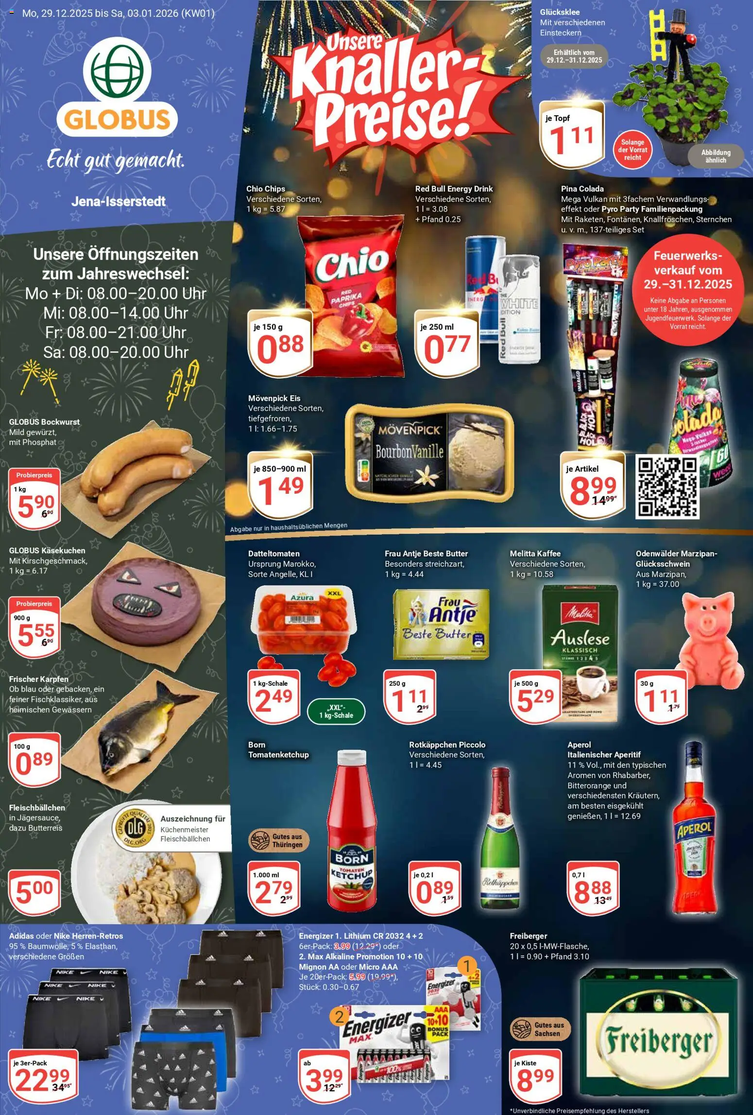Vorschau von dem Prospekt des Geschäftes Globus, gültig ab dem 29.12.2025