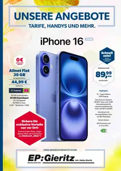 Vorschau von dem Prospekt des Geschäftes Angebote, gültig ab dem 06.04.2026