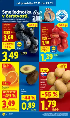 Náhľad Lidl letáku platného od 17.11.2025 | Strana: 8