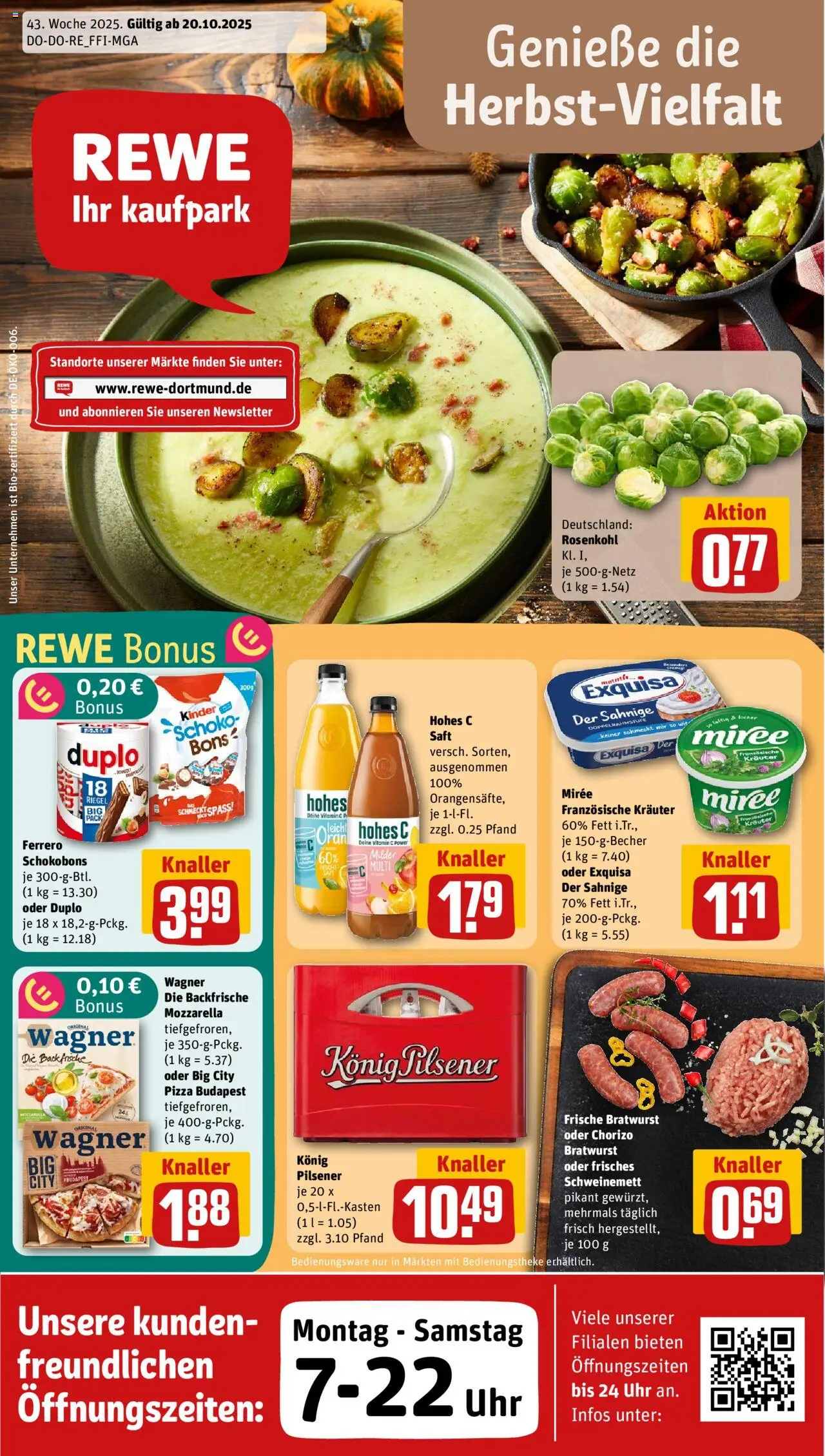 Rewe ihr Kaufpark Prospekt (vom 20.10.2025 - 26.10.2025)