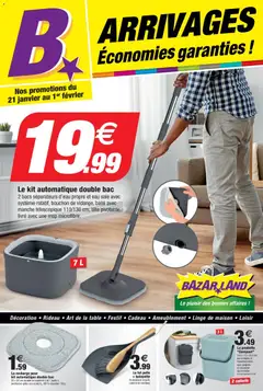 Prévisualisation de Catalogue du magasin Bazarland formulaire valide 21/01/2026