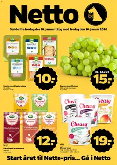 Eksempel på tilbudsavis Tilbudsavis fra butik Netto gyldig fra 10/01/2026