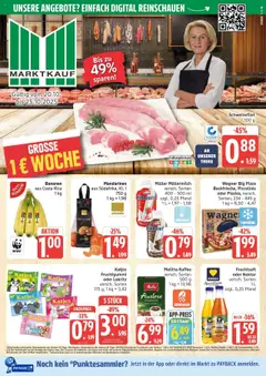 Vorschau von dem Prospekt des Geschäftes Marktkauf, gültig ab dem 19.10.2025