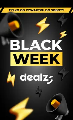 Pogląd gazetki "Black Friday" ze sklepu Dealz ważnej od 27.11.2025