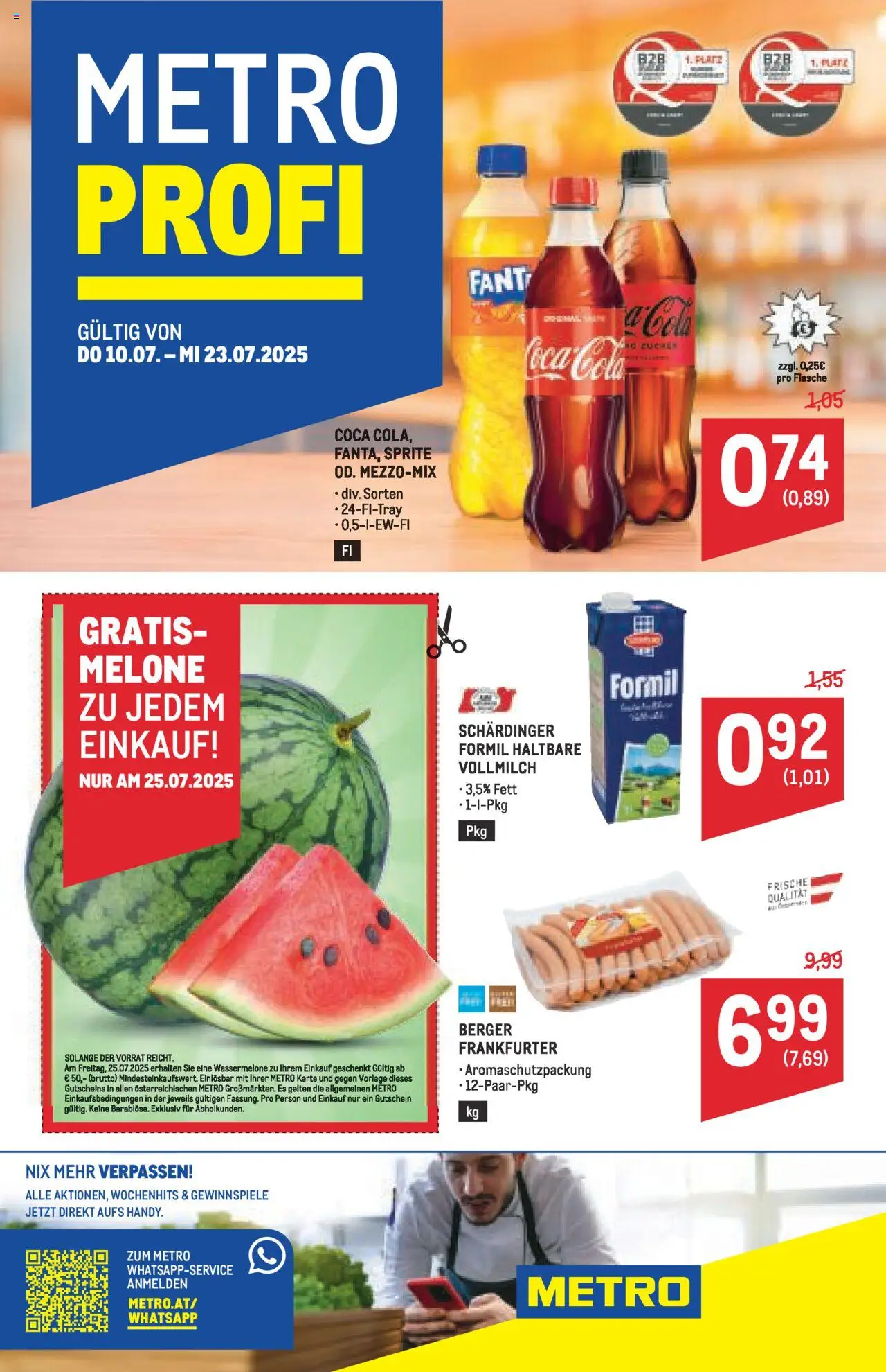 Metro Angebote Profi ab (10.07.2025 - 23.07.2025) - Seite 1
