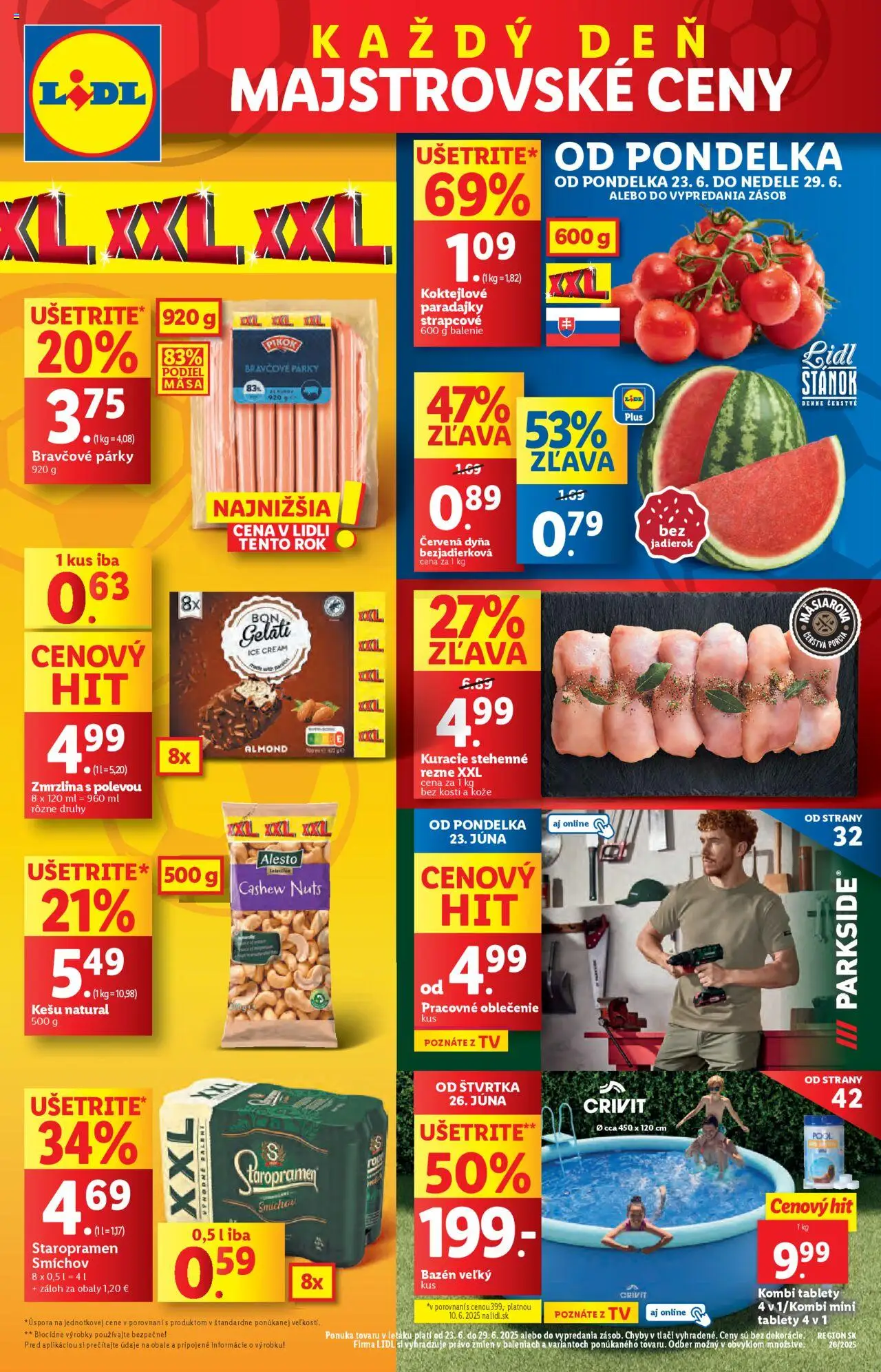 Nový LIDL leták od 23.06.2025 > Akčná ponuka online