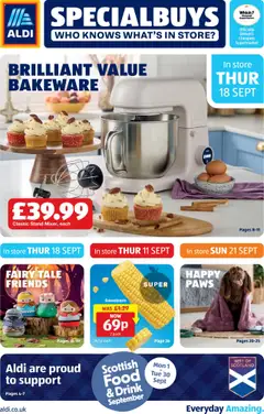 Preview of Aldi Weekly offers Scottish Specialbuys valid from 18/09/2025
