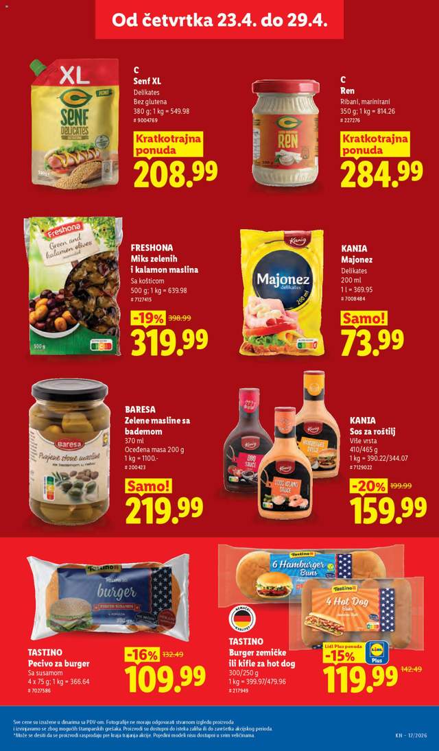 Novi Lidl katalog od 23.04.