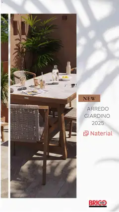 Anteprima dell'opuscolo Volantino Arredo Giardino dal negozio Brico Center valido da 02/07/2025