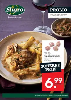 Voorbeeld van Promo folder van winkel Sligro geldig vanaf 05/01/2026