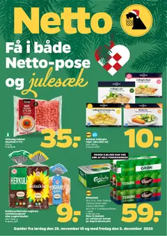 Eksempel på tilbudsavis Tilbudsavis fra butik Netto gyldig fra 29/11/2025