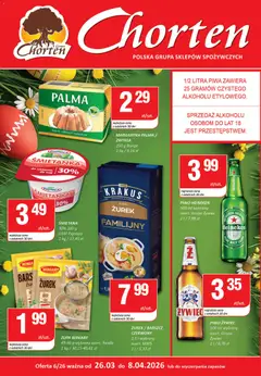 Pogląd gazetki "Chorten gazetka - Plakat" ze sklepu Chorten ważnej od 26.03.2026