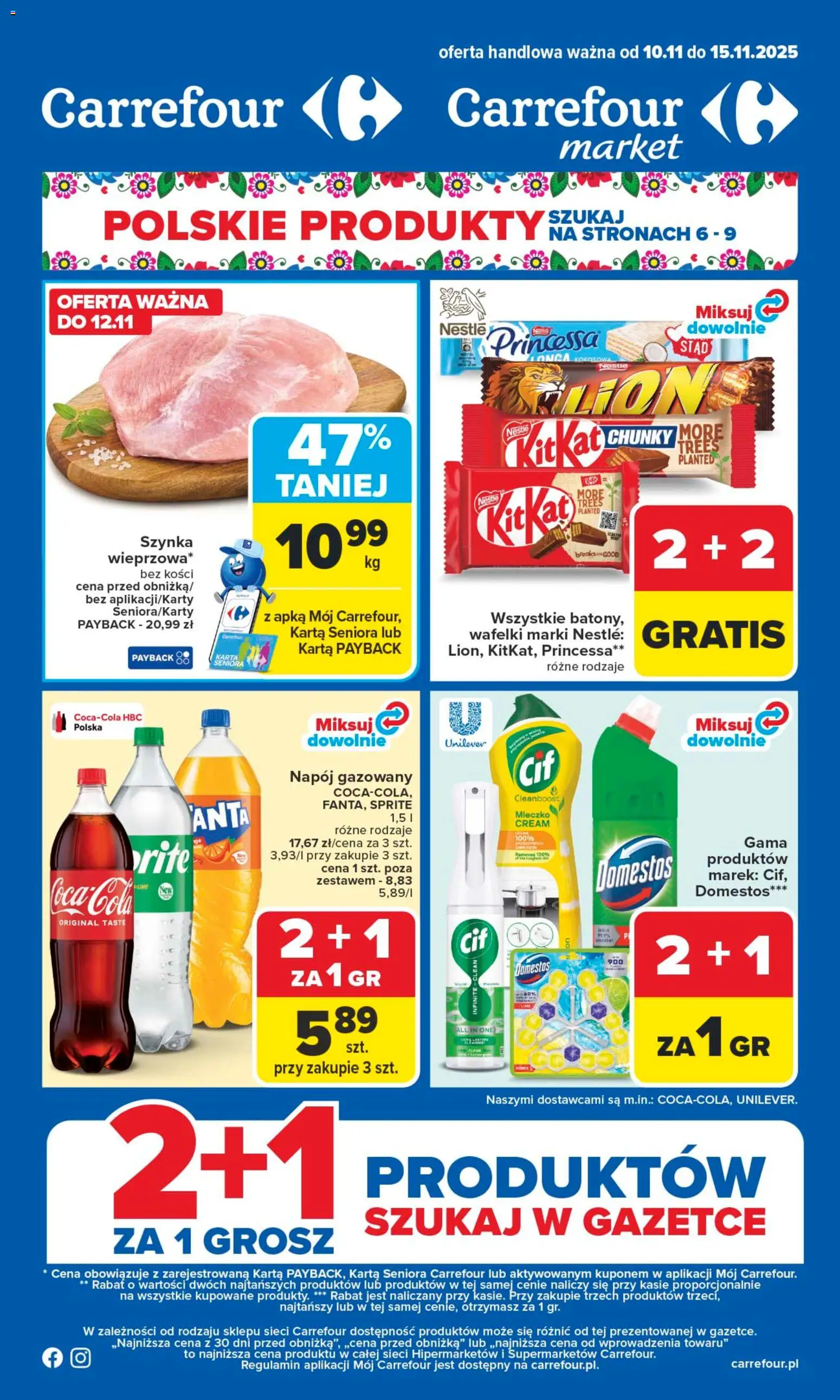 Pogląd gazetki "Gazetka" ze sklepu Carrefour ważnej od 10.11.2025