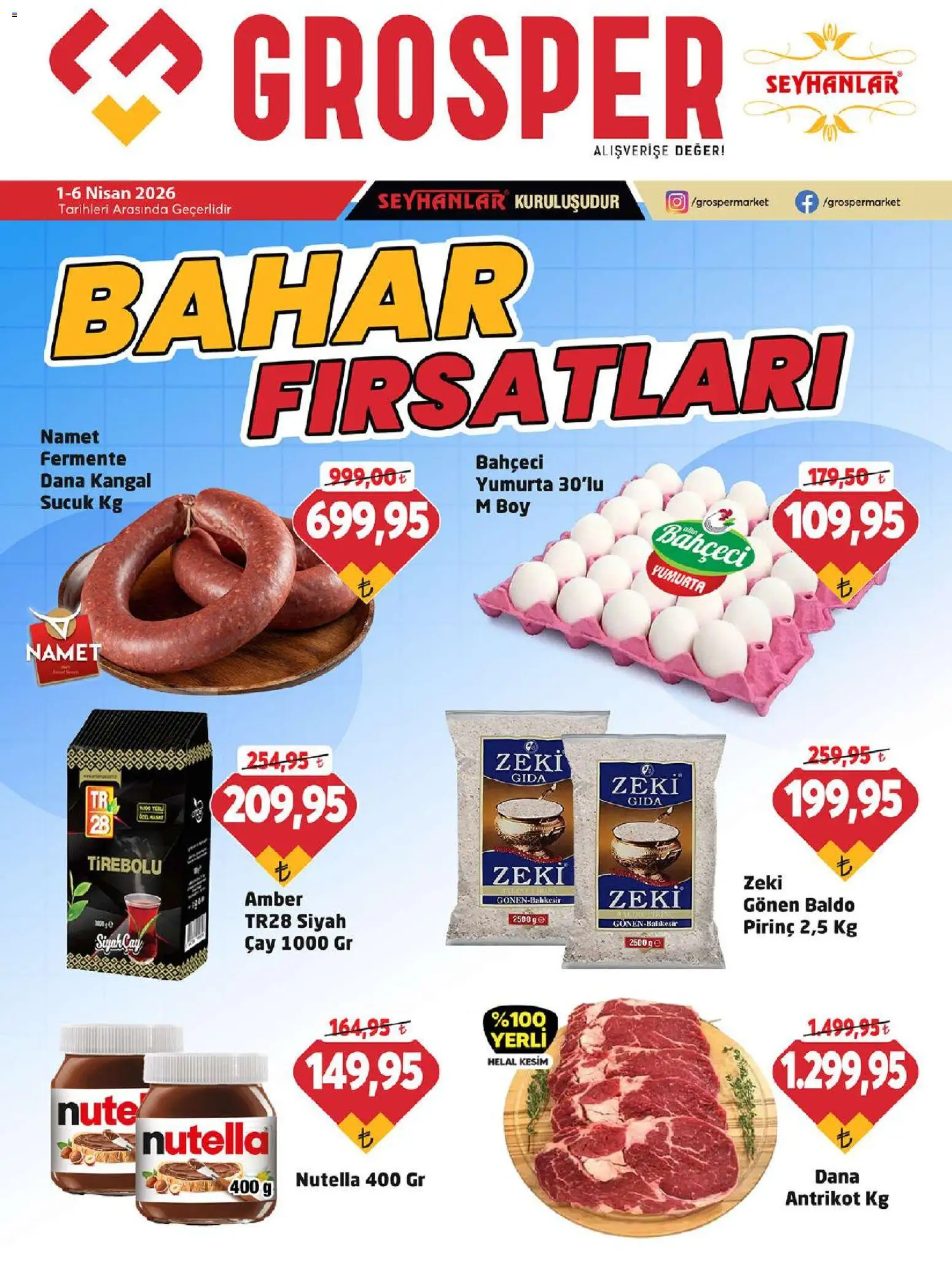 Grosper Grosper Katalog 01.04.2026 - Broşürünün önizlemesi