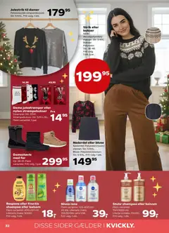 Eksempel på tilbudsavis Tilbudsavis fra butik Kvickly gyldig fra 31/10/2025 | Side: 34