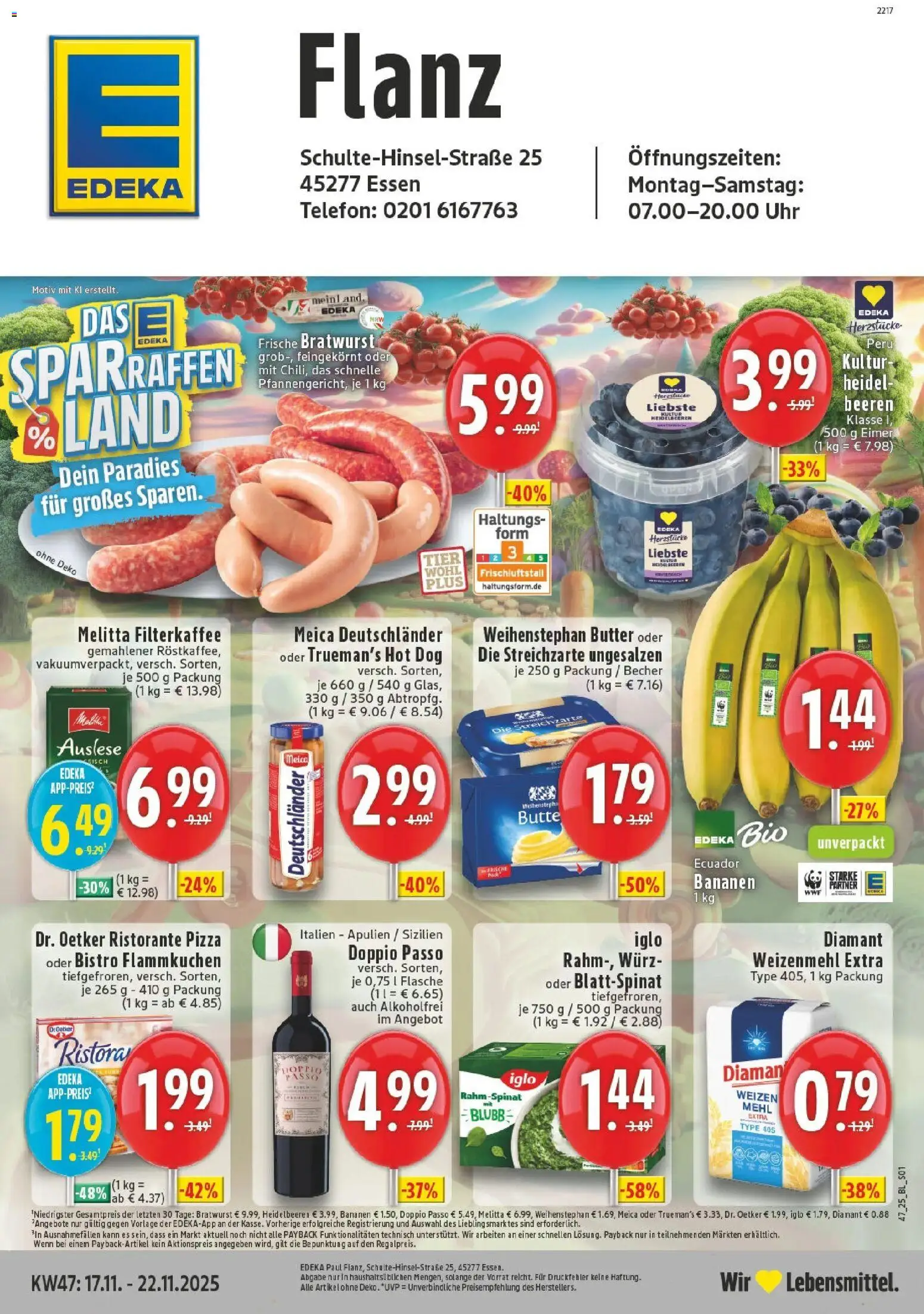 Vorschau von dem Prospekt des Geschäftes Edeka, gültig ab dem 16.11.2025