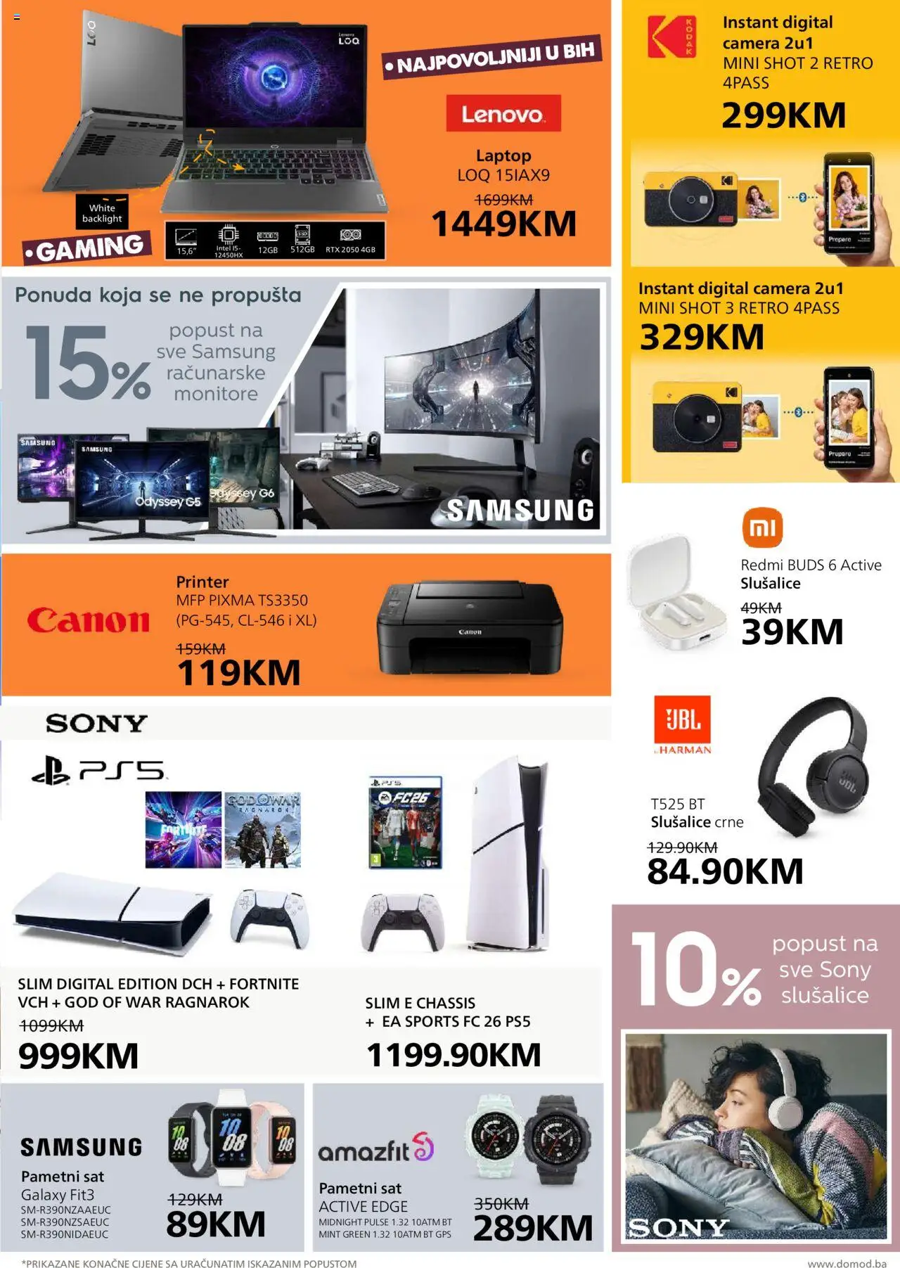 Pregled letka Katalog trgovine Domod vrijedi od 2025.10.10