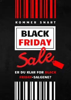 Forhåndsvis Black Friday Varsel fra butikk CC Mat gyldig fra 31/10/2025