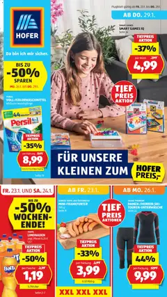 Vorschau der Angebote: Hofer Flugblatt gültig ab 23.01.2026