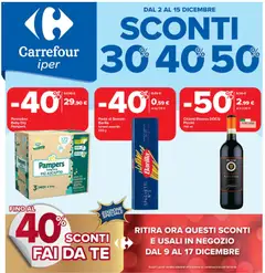 Anteprima dell'opuscolo Volantino Iper - Assago dal negozio Carrefour valido da 02/12/2025