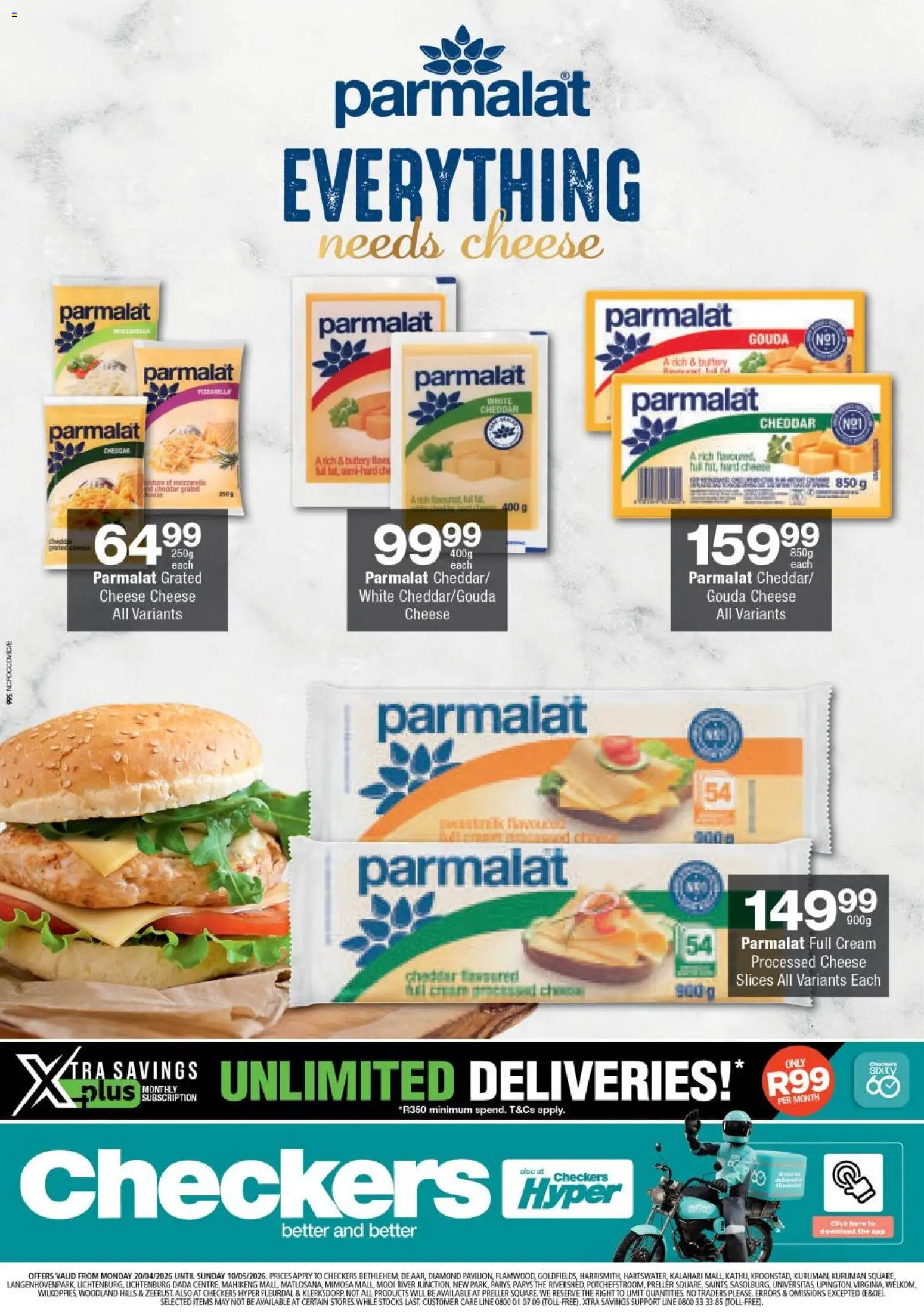 Preview of Checkers flyer valid from 20/04/2026